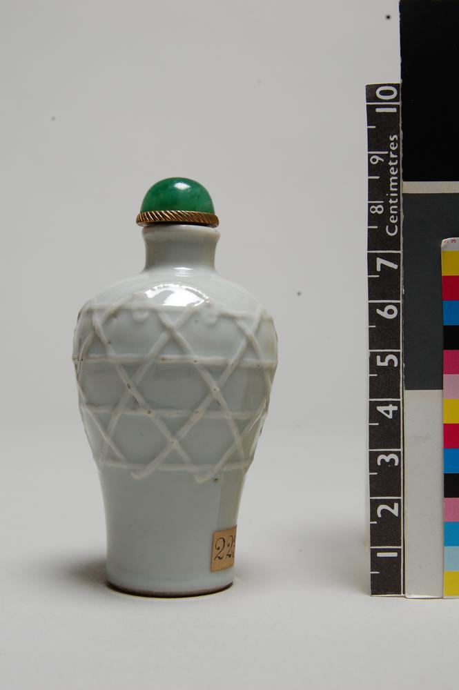 图片[1]-snuff-bottle; stopper BM-Franks.951.+-China Archive
